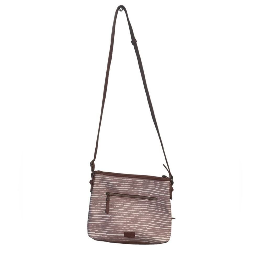 The SAK Crossbody Brown and White Purse - Picture 2 of 9